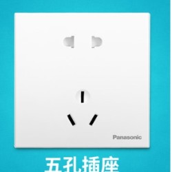 Panasonic 松下 悦宸 五孔插座