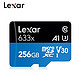 Lexar 雷克沙 633x MicroSDXC A1 UHS-I U3 TF存储卡 256GB