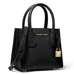 【直营】迈克·科尔斯(MICHAEL KORS)迷你 Mercer系列风琴包 女士真皮单肩包 手拎包 斜挎包 女包