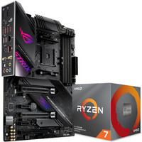 ROG 玩家国度 STRIX 猛禽 X570-E GAMING 主板   AMD R7-3800X 盒装CPU处理器 套装