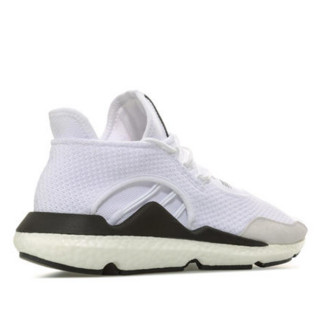 Y-3 Saikou Trainers系列系带平底男士休闲鞋网面鞋 AC7195 White Black UK 7.5 