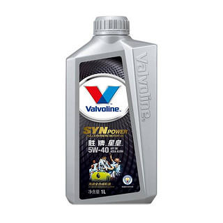 Valvoline 胜牌 星皇5W-40全合成机油  SN A3/B4级别