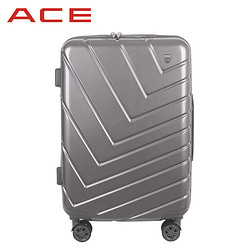 ACE日本爱思拉杆箱外置拉杆双排飞机轮旅行箱大容量密码20寸
