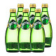 法国雀巢Perrier巴黎水含气矿泉水苏打水原味330ml*6