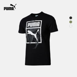 PUMA彪马官方正品 春夏男子圆领短袖T恤 579411