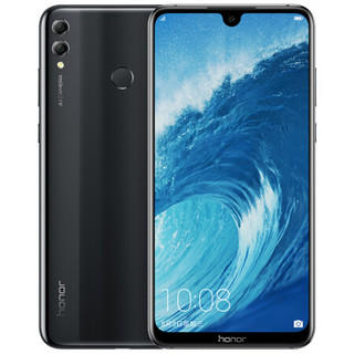 荣耀8X Max 7.12英寸90%屏占比珍珠屏 4GB+128GB 幻夜黑 移动联通电信4G全面屏手机 双卡双待