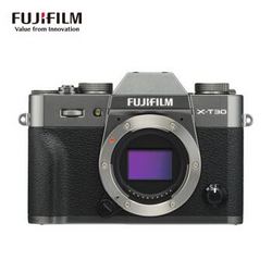 富士（FUJIFILM）X-T30/XT30 XF23 F2 微单/照相机 2610万像素 4K视频 蓝牙WIFI 雅墨灰