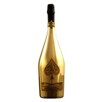 Champagne Armand de Brignac 黑桃A香槟 法国原瓶进口香槟酒 黑桃A 黄金香槟 (750mL、清新)