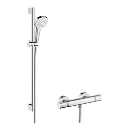 Hansgrohe 汉斯格雅 Croma Select E恒温花洒套装