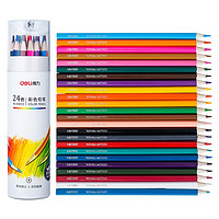 99划算节：deli 得力 68123 彩色铅笔 24色