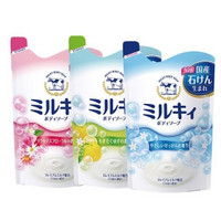 Cow 牛牌 牛乳石碱沐浴露 补充装 400ml *3袋装 *2件