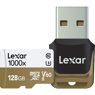 Lexar 雷克沙 Professional 1000x 128GB V60 TF存储卡