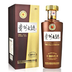 MOUTAI 茅台 贵州大曲 80年代 53度 酱香型白酒 500ml *3件