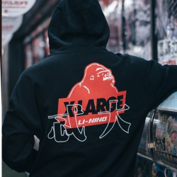 李宁 x X LARGE 联名款 AWDNC87 连帽卫衣 