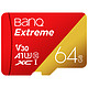 banq Extreme 64GB TF（MicroSD）存储卡 U3 C10 A1 4K V30 高速专业版