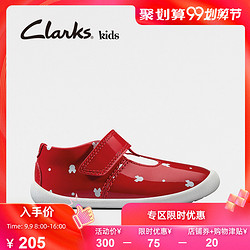 clarks其乐童鞋女童小童米妮联名款Roamer Polka T