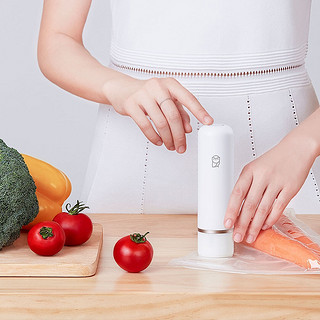 MI 小米 家用智能自动厨房食品保鲜封口打包机 (白色)