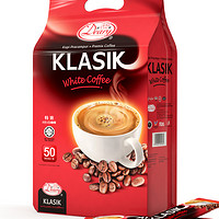 咖啡速溶特浓 Deary得丽马来西亚进口3合1原味白咖啡粉50条900克