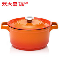 COOKER KING 炊大皇 T20ATQ5 铸铁珐琅汤锅 20cm