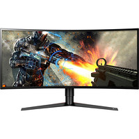 LG  34吋 21:9 144 Hz IPS 曲面带鱼屏电竞显示器