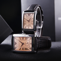 EMPORIO ARMANI 阿玛尼 AR1605+1637 男士石英手表