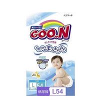 GOO.N大王 婴儿纸尿裤 L54片 4包装