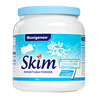 Maxigenes 美可卓 脱脂高钙成人奶粉 1kg/罐