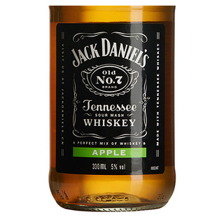 JACK DANIELS 杰克丹尼 威士忌预调酒-苹果味 330ml
