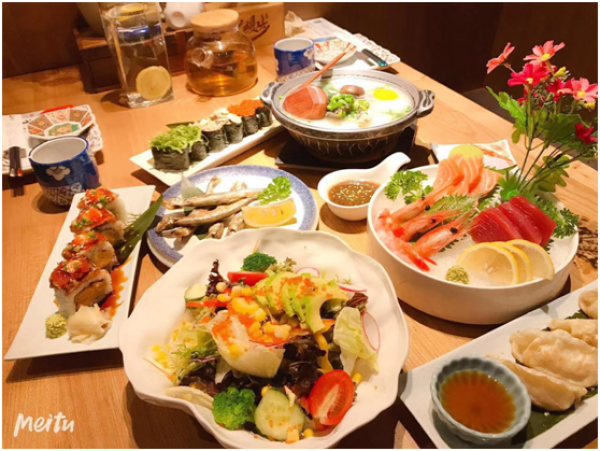 北京6店通用，满满日系风！鳗步日料双人餐