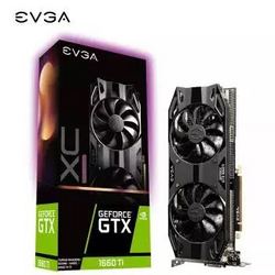 EVGA GeForce GTX1660Ti XC Ultra GAMING 6G显存 显卡