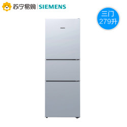 SIEMENS 西门子 KG27EA220C 279升 三门家用电冰箱