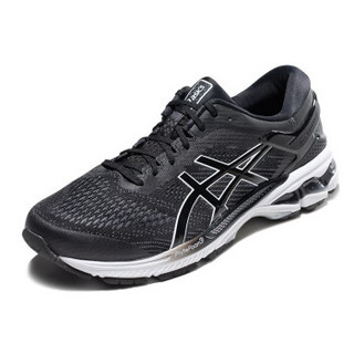 ASICS 亚瑟士 GEL-KAYANO 26 男子*级支撑跑鞋 (黑色、41.5)