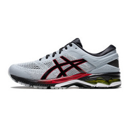 ASICS亚瑟士稳定透气跑步鞋男GEL-KAYANO 26 1011A541-020 灰白色 42.5