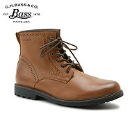 G.H.Bass 秋冬新款男士真皮德比靴 美式经典系带中邦短靴