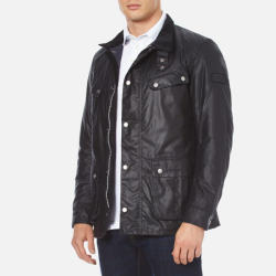 BARBOUR INTERNATIONAL 男士机车油蜡夹克