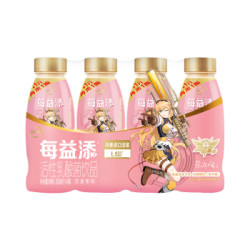 伊利 每益添 乳酸活菌饮品 百香果味 350ml *4瓶