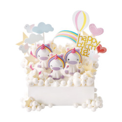 好利来 彩虹天使 15cm 酸奶提子口味生日蛋糕 (仅限北京订购)