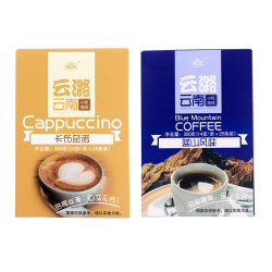 云潞 速溶咖啡 蓝山卡布奇诺组合 50条 700g *2件