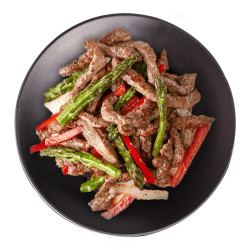 大牧汗 黑椒牛柳200g *4件