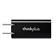 thinkplus 45W USB-C便携适配器（36003047） 黑色