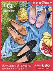 UGG2019春季新款女士卡莉斯系列蝴蝶结款休闲单鞋 1099881W