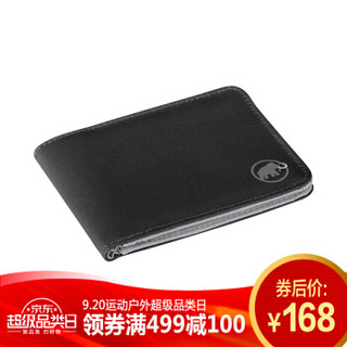 MAMMUT 猛犸象 FLAP WALLET 2520-00700 户外牛津布短款钱包