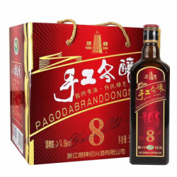 塔牌 八年陈手工冬酿 花雕酒 500ml*6瓶 *2件