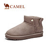 骆驼（CAMEL） 女士 趣萌双耳保暖舒适雪地靴 A84275627 红米 34