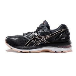 亚瑟士 asics GEL-NIMBUS 20 女子跑步鞋 T850N-001 黑色/粉色 37