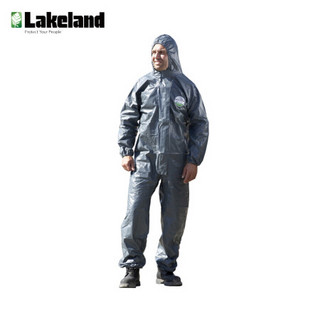 雷克兰/Lakeland 防化阻燃服PCF428E雷克兰crfr系列阻燃防化服防飞溅防渗透耐磨 可定制灰色S 10件装