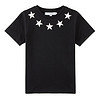 GIVENCHY KIDS 纪梵希 奢侈品童装 男童黑色棉质星星短袖T恤 H25095 09B 4A/4岁/102cm