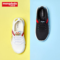 巴拉巴拉旗下梦多多mongdodo童装儿童旅游鞋2019新款中大童运动鞋79203192462黑色调28