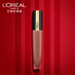 欧莱雅(LOREAL)印迹唇釉 201 小钢笔哑光持久染唇液口红 7ml(口红女 哑光唇釉 持久显色) *3件