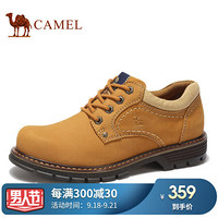 骆驼（CAMEL） 百搭大头时尚休闲男士工装鞋子 A932329030 土黄 44